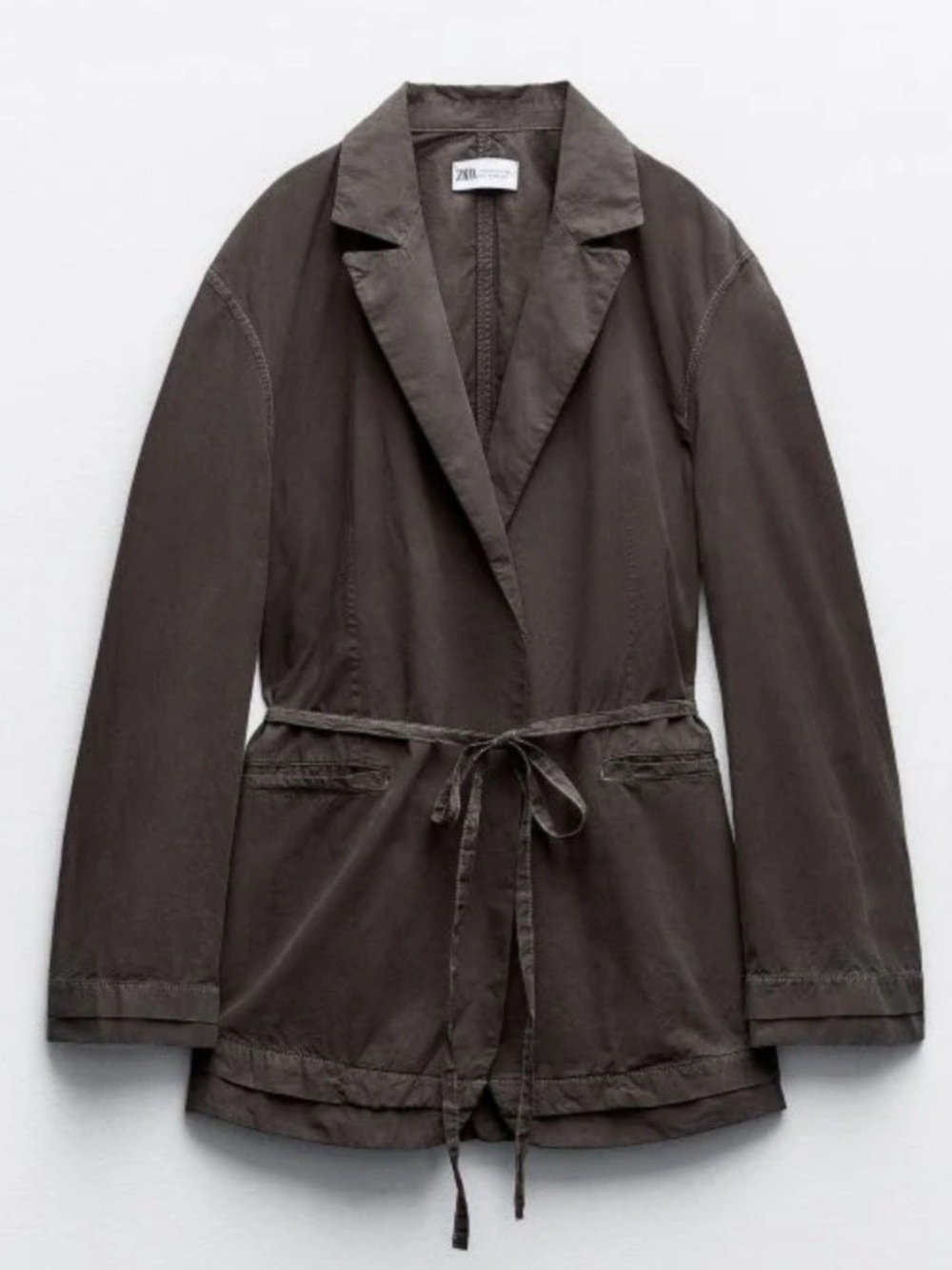Zara Poplin Blazer